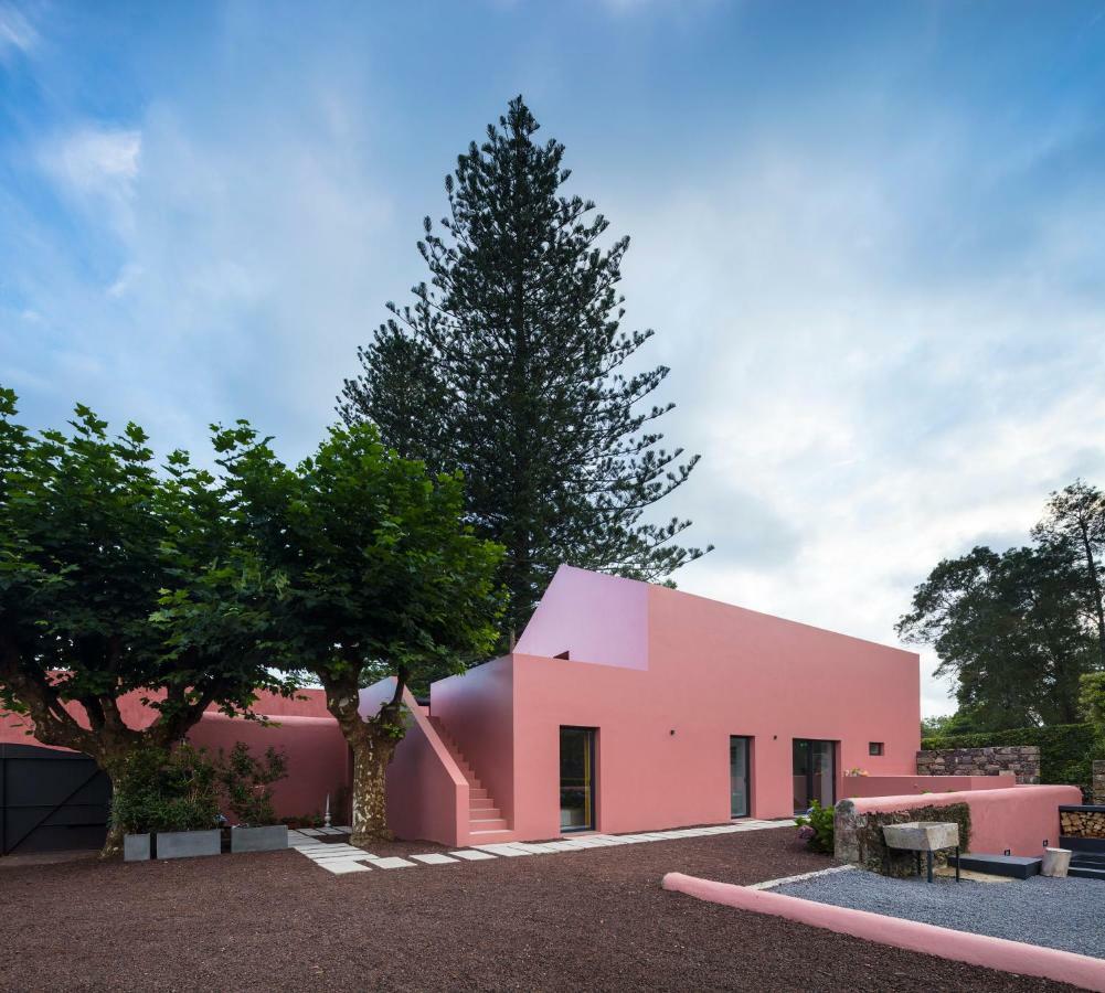 Pink House Azores Ponta Delgada  Bagian luar foto