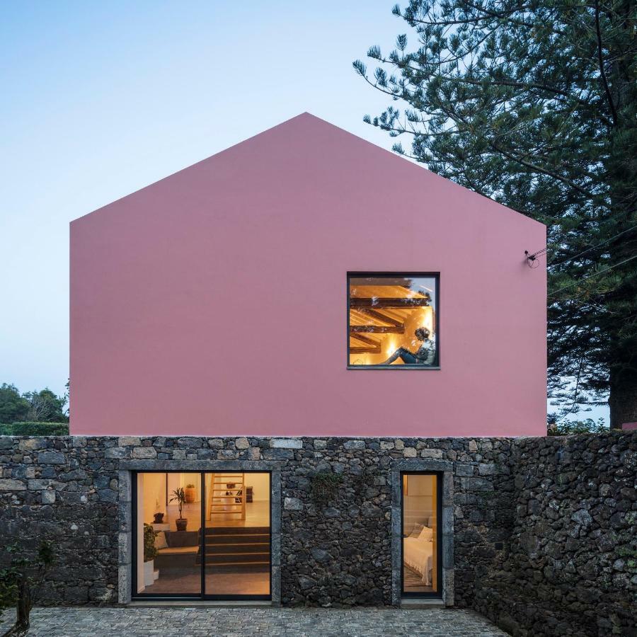 Pink House Azores Ponta Delgada  Bagian luar foto